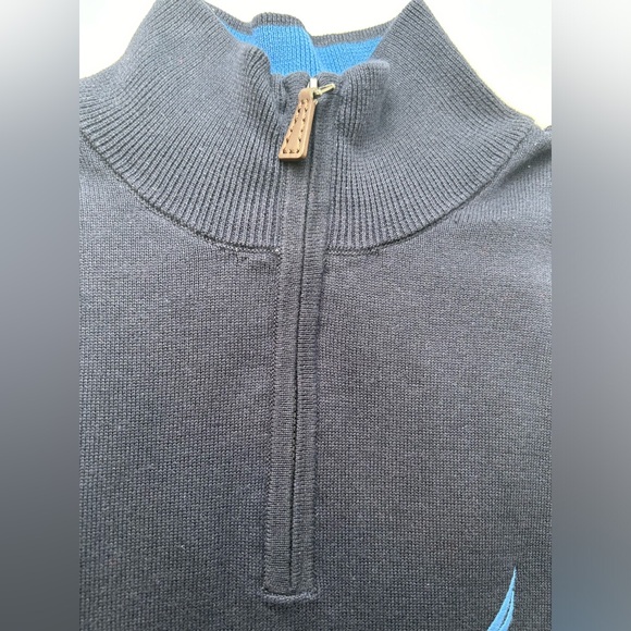 NÁUTICA Mens quarter-zip sweater “Medium “ - Picture 4 of 9